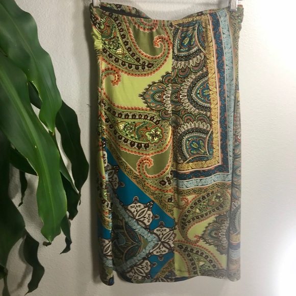 Saint Tropez West Boho Halter Dress - Picture 6 of 7